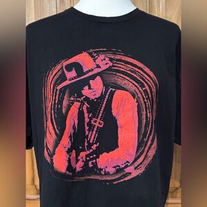 1975 Bob Dylan - Night of the Hurricane Graphic Tee/Front & Back Graphics EUC XL